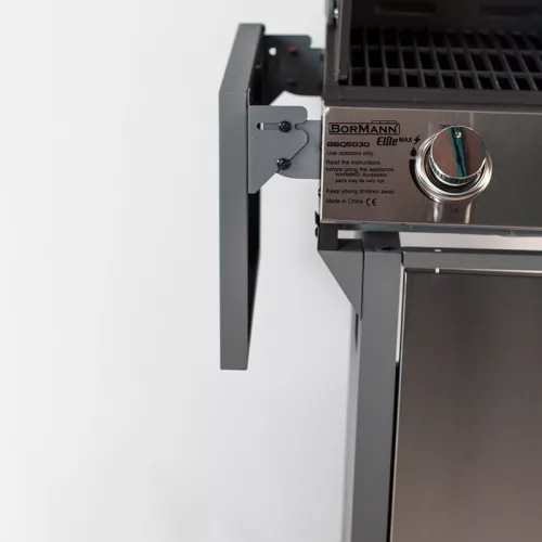 BORMANN ELITE GÁZ GRILLI ROZSDAMENTES ACÉL 3 ÉGŐ, öntöttvas GRILLEL (BBQ5030)