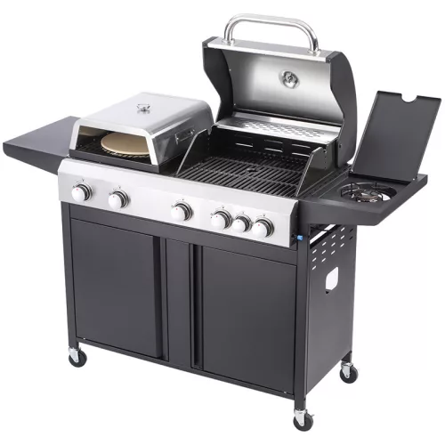 BORMANN ELITE GÁZ GRILL 3IN1 KOMBO KERTI  GRILL SÜTŐ, BBQ (BBQ5060)