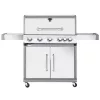 BORMANN ELITE 5+1 égős GÁZGRILL LUXURY TYPE, öntöttvas grillrács (BBQ5100)