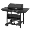 BORMANN ELITE BBQ6030 kovácsolt, 3 ÉGŐS kerti GÁZGRILL ÖNTÖTTVAS ráccsal (BBQ6030)