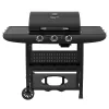 BORMANN ELITE BBQ6030 kovácsolt, 3 ÉGŐS kerti GÁZGRILL ÖNTÖTTVAS ráccsal (BBQ6030)
