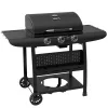 BORMANN ELITE BBQ6030 kovácsolt, 3 ÉGŐS kerti GÁZGRILL ÖNTÖTTVAS ráccsal (BBQ6030)