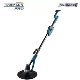   BORMANN Pro Teleszkópos beton cement/vakolat kefe és csiszoló simítógép 1,2-1,7m φ390mm, 1010WATT, állítható fordulat 230-340rpm (BCG1490)