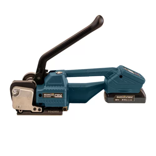 BORMANN Pro Akkumulátoros pántológép PET/PP pántszalaghoz, 12–16 mm, 400–3500 N  (BCM2000)