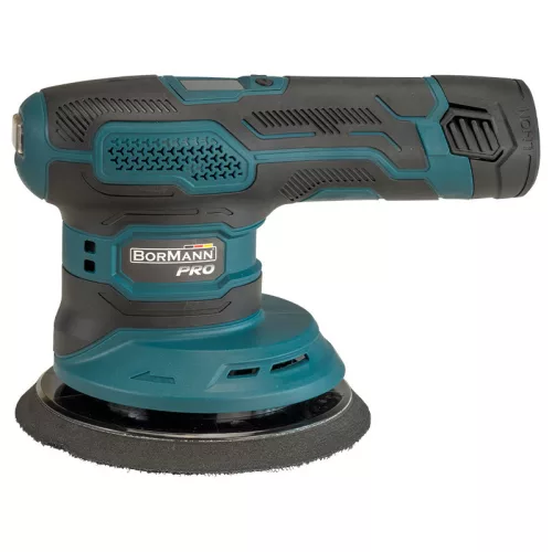 BORMANN Pro Akkus excenteres polírozó és csiszológép 12 V, 150 mm, 2×2 Ah akkuval (BCP3800)