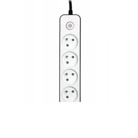   BORMANN 4 utas Konnektor elosztó,  hosszabbító aljzat, 3x1,5 mm w/ kapcsoló (BCR1011)
