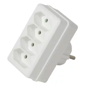   BORMANN Adapter konnektor elosztó,  4 EU aljzattal (BCR1150)