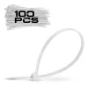 BORMANN Pro nylon gyorskötöző 2,5*100mm fehér 100db (BCR5000)