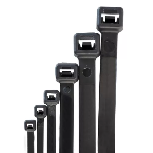 BORMANN Pro nylon kábelkötegelők 2,7*250mm fekete 100db (BCR5050)