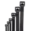 BORMANN Pro nylon kábelkötegelők 7,6*200mm fekete 100db (BCR5070)