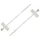 BORMANN Pro marker kábelkötegelő címkézjető  25x8mm, 2,5x200mm fehér 100db. (BCR5171)