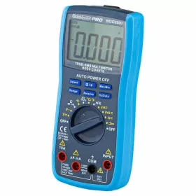   BORMANN Pro Digitális multiméter AC/DC méréshez, 600 V, hőmérséklet- és kapacitásméréssel (BDC2000)