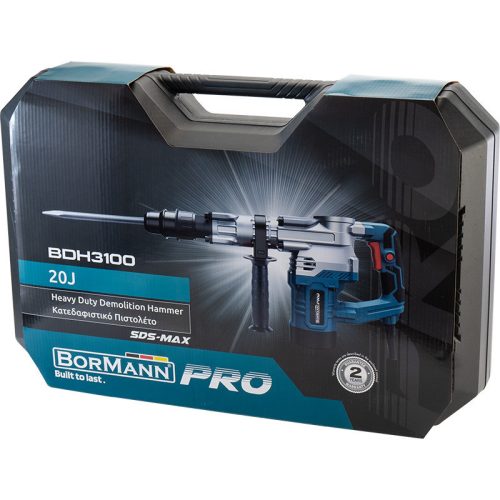 BORMANN Pro bontókalapács SDS-MAX, 1300 W, 20J HEAVY DUTY (BDH3100)
