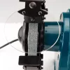 BORMANN Pro asztali köszörű 370 W, 150 mm, szalagcsiszolóval 50x686mm, világítással (BDT1535)