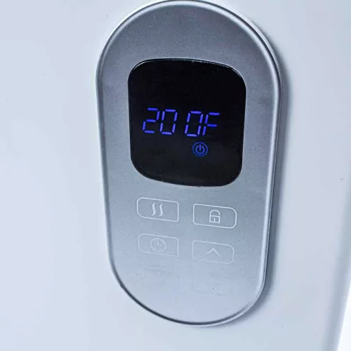 BORMANN ELITE elektromos fűtőtest 2000W, 2 fokozat, LED kijelző, távirányító, termosztát, időzítő (BEH5050)