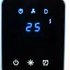 BORMANN ELITE fűtőventilátor 2000W, 2 fokozat, Led kijelző, termosztát, időzítő (BEH5150)
