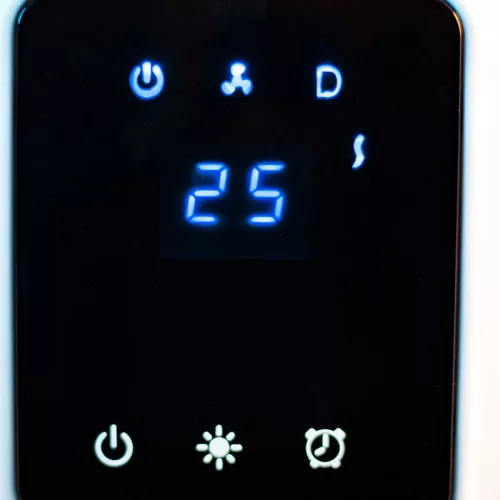 BORMANN ELITE fűtőventilátor 2000W, 2 fokozat, Led kijelző, termosztát, időzítő (BEH5150)