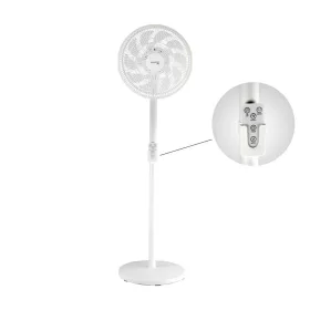   BORMANN ELITE ÁLLÓ VENTILLÁTOR 45W , TÁVIRÁNYÍTÓ ,  Átmérő: 30cm , FEHÉR (BFN4015)