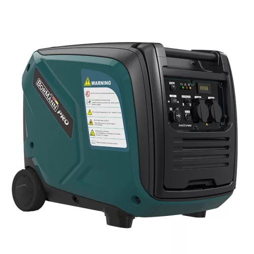BORMANN Pro Áramfejlesztő ( aggregátor ) inverteres 4000 WATT, 223 ccm, Zaj:63db (BGB2040)
