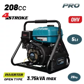   BORMANN Pro Benzines áramfejlesztő inverterrel, 3000 W, 230 V, 208 cm³ (BGB4035)