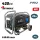 BORMANN Pro Benzines áramfejlesztő 5,5 kW, 420 cm³, elektromos indítással, AVR-rel és kerekekkel (BGB6010)