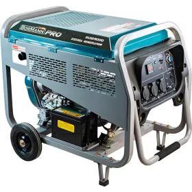   BORMANN Pro DÍZEL áramfejlesztő 5000W, 420cc, elektromos INDÍTÁS, AVR, akkumulátor (BGB9000)