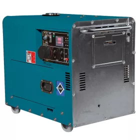   BORMANN Pro DÍZEL áramfejlesztő 6000W, 474cc, elektromos INDÍTÁS, AVR, akkumulátor, ATS (BGB9500)