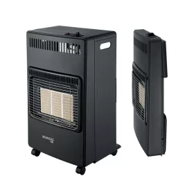   BORMANN ELITE GÁZFŰTÉS 4200W, FEKETE,, BORULÁS VÉDELEMEL (BGH4100)