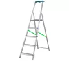 BORMANN Pro Fellépőlétra szerszámtartóval, 5+1 fokos, 172 cm, 150 kg (BHL9010)