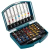 BORMANN Pro Bitkészlet bittartó adapterrel, 25 és 75 mm, S2 acél, 56 részes (BHT1610)