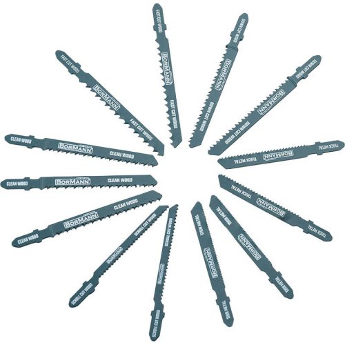 BORMANN Pro 13 részes dekopírfűrészlap készlet (BHT1650)