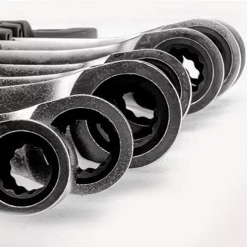 BORMANN Pro Racsnis csillag-villáskulcs készlet 8–19 mm, króm-vanádium acél, 8 részes (BHT1668)
