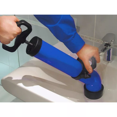 BORMANN Pro Kézi dugattyús szivattyú - lefolyó pumpa, ergonomikus fogantyú! (BHT1710)