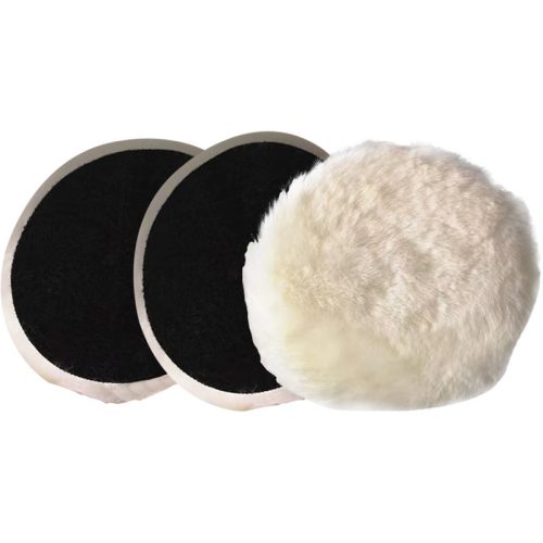 BORMANN Pro  gyapjú polir korong  tépőzárral "thunder-cut" 125mm (BHT2024)