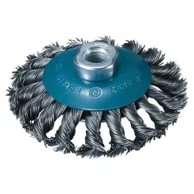   BORMANN Pro csomózott  drót kúpos kefe "thunder-cut" 125 mm (BHT2047)
