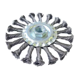   BORMANN Pro  kerékkefe anyával 14mm "thunder-cut" 100mm (BHT2056)