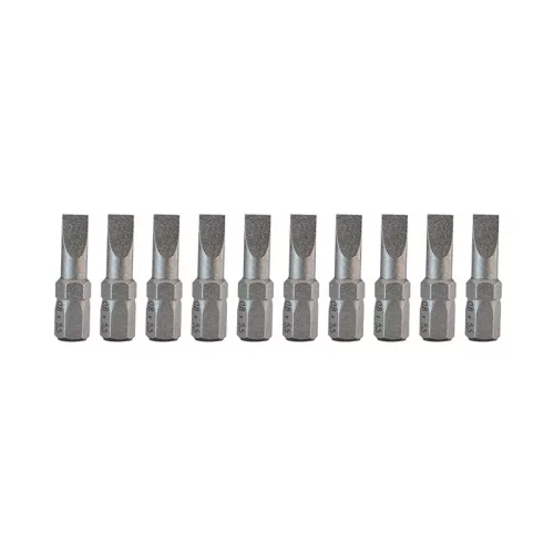 BORMANN Pro 10 részes csavarhúzó bit készlet  0,8x5,5 25mm 10 db (BHT3504)