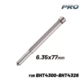   BORMANN Pro Központosító csap mágnesfúrógép koronafúróihoz, 6,35 × 77 mm, BHT4300–BHT4326 koronafúrókhoz (BHT4298)
