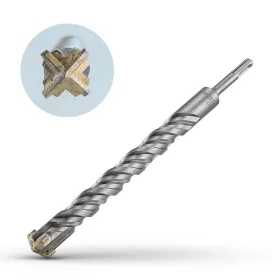   BORMANN Pro Betonfúró szár SDS-Plus 32 × 400 mm, 4 élű fejjel (BHT4784)
