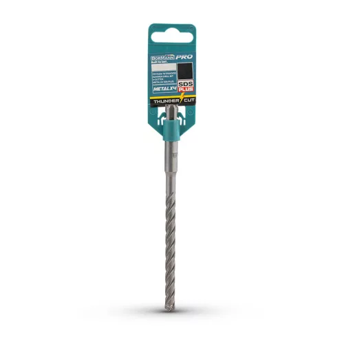 BORMANN Pro sds-plus metalx4 fúrókalapács 4-vágó 12x210mm (BHT4810)