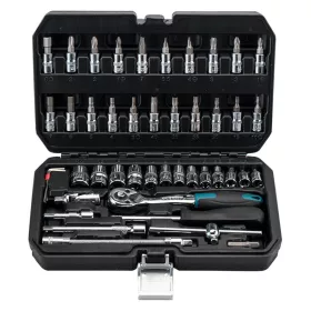   BORMANN Pro 46 részes 1/4'' dugókulcs készlet (BHT5100)