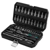 BORMANN Pro 46 részes 1/4'' dugókulcs készlet (BHT5100)
