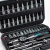 BORMANN Pro 46 részes 1/4'' dugókulcs készlet (BHT5100)