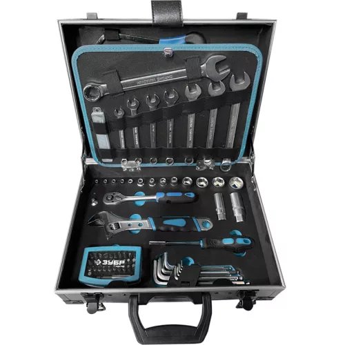 BORMANN Pro 92 DB CHROM-VANADIUM SZERSZÁM KÉSZLET ALUMÍNIUM KOFFERBAN (BHT5170)