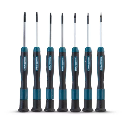 BORMANN Pro 7 részes PRECÍZIÓS TORX CSAVARHÚZÓ KÉSZLET S2 (BHT7104)