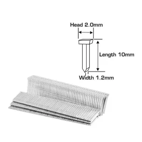   BORMANN Pro T alakú KAPOCS (SZEG) 1,2x2x10MM, 1000db (BHT7234)