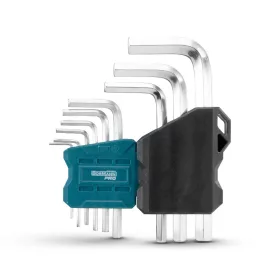   BORMANN Pro 9 DARABOS RÖVID IMBUSZ KÉSZLET, 1-10MM (BHT7246)