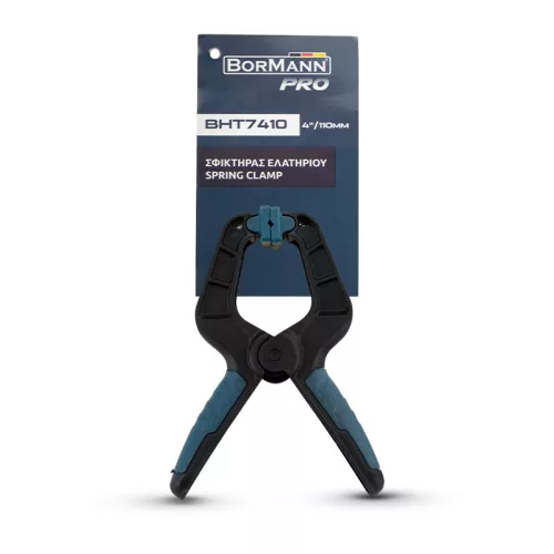 BORMANN Pro RUGÓS SZORÍTÓ CSIPESZ 110mm, MAX. NYITÁS 40mm (BHT7410)