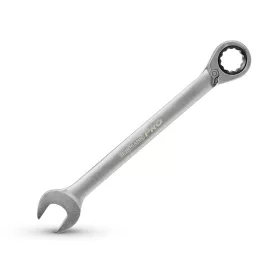   BORMANN Pro Csillag-villáskulcs irányváltós, 72 fogú racsnival, 17 mm, króm-vanádium acél (BHT7618)