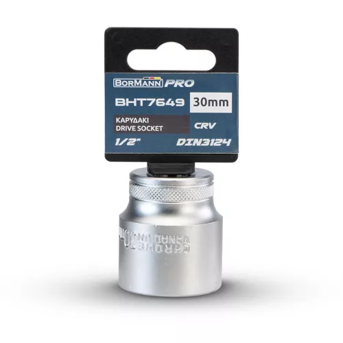 BORMANN Pro 1/2" Dugókulcs 30mm (BHT7649)
